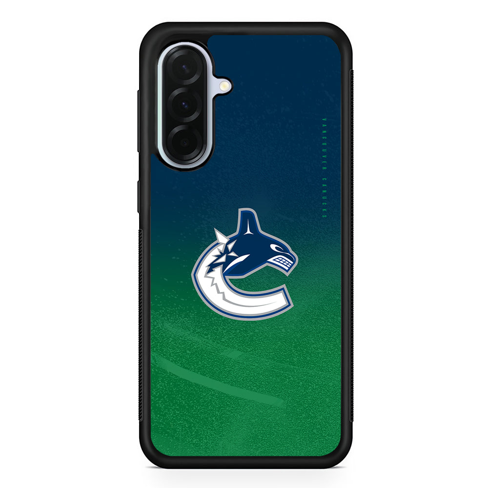 NHL Vancouver Canucks Gradation Samsung Galaxy A36 Case | Durable Samsung Galaxy A36 Protective Case