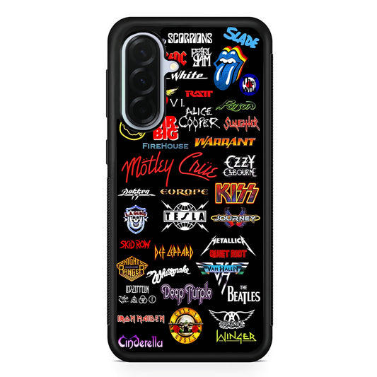 Rock and Metal Band Logo Samsung Galaxy A36 Case | Durable Samsung Galaxy A36 Protective Case