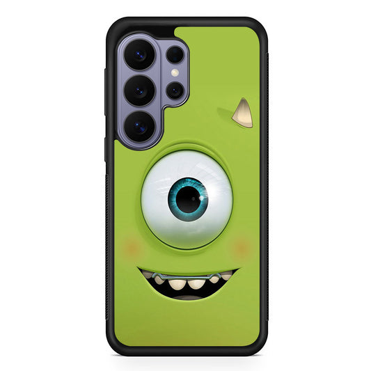 Green Face Monster Samsung Galaxy S26 Ultra Case | Protective Rubber Cover