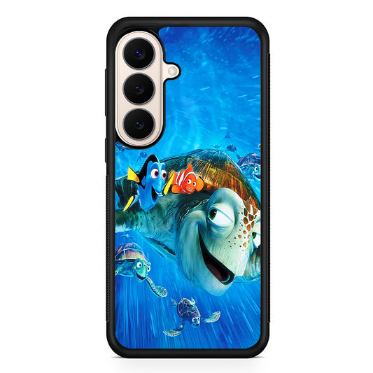 Nemo Dorry and Turtles Samsung Galaxy S26 Case | Durable Protective Rubber Cover