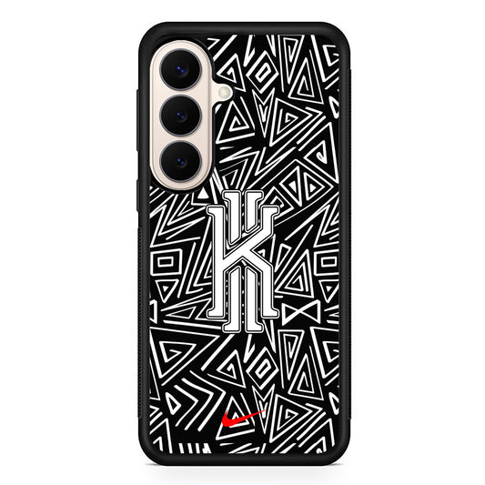 Kyrie Irving Abstract Shapes Samsung Galaxy S26 Case | Durable Protective Rubber Cover