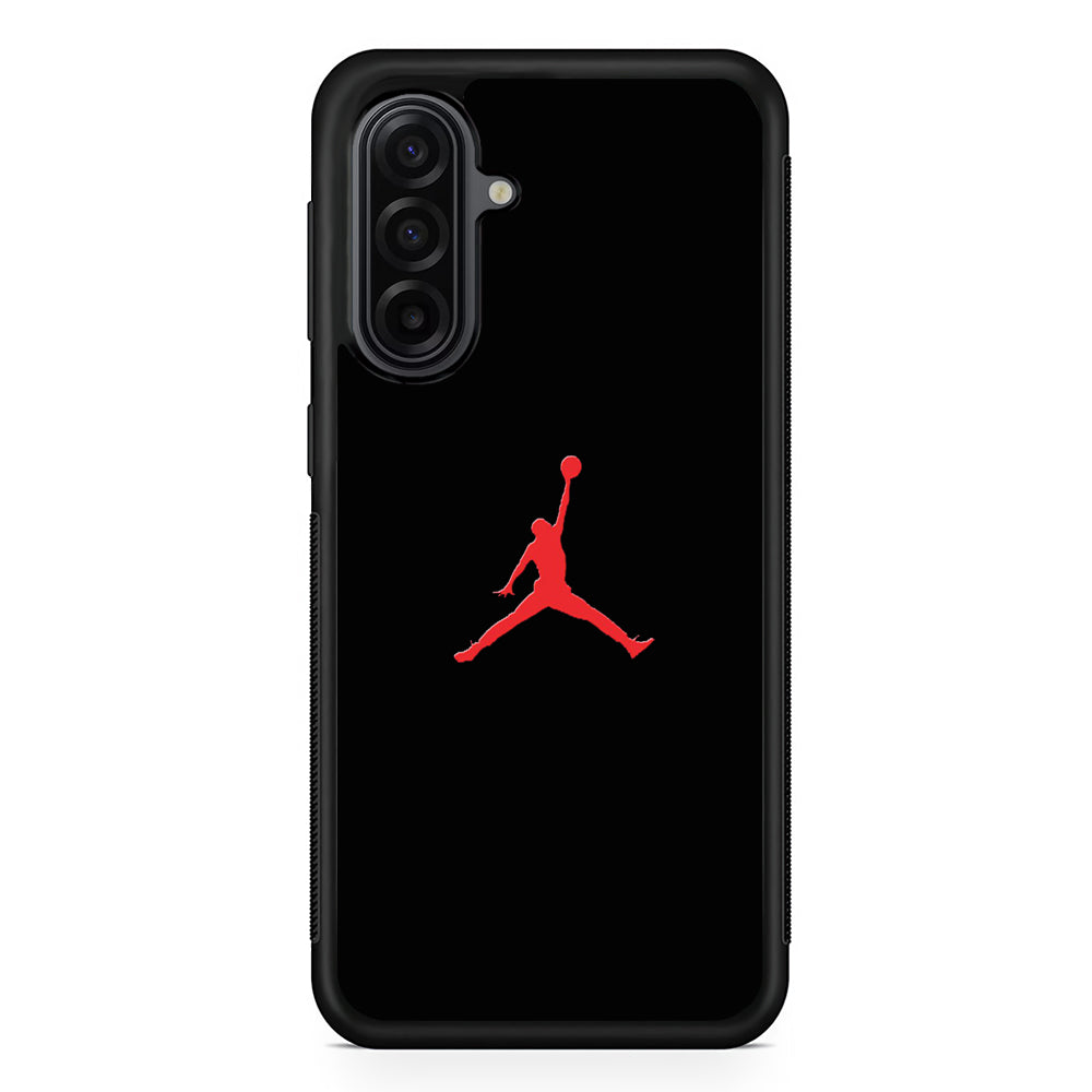 Jordan Logo 003 Samsung Galaxy A17 Case | Durable Rubber Samsung Galaxy A17 Phone Case