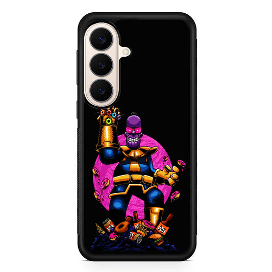 Simpson Homer Thanos Samsung Galaxy S26 Case | Durable Protective Rubber Cover