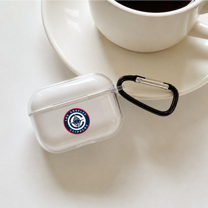 NBA LA Clippers Symbol Protective Apple AirPods Pro 3 Clear Case | Shockproof Cover
