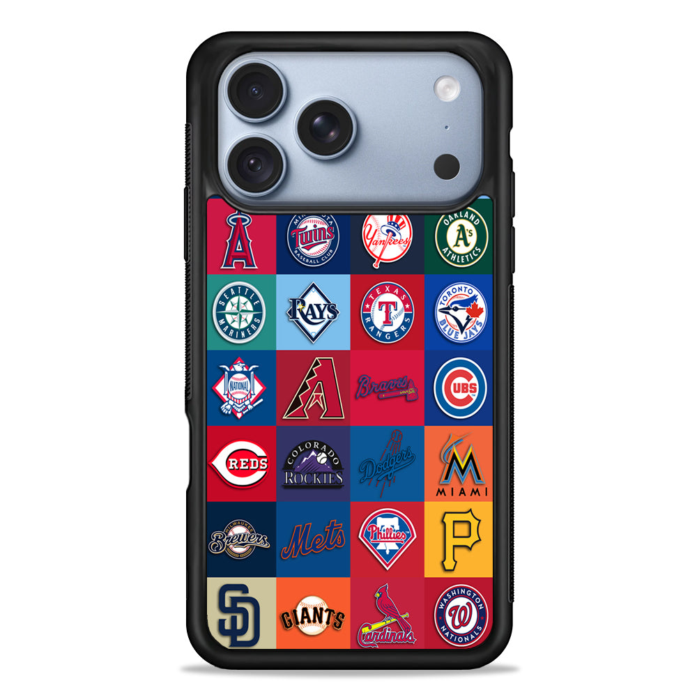 Baseball Teams MLB iPhone 18 Pro Case - iPhone 18 Pro Silicone Case
