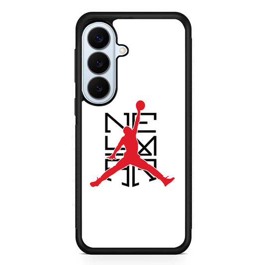Air Jordan X Neymar Logo Samsung Galaxy S26 Plus Case | Lightweight Protective Phone Cover