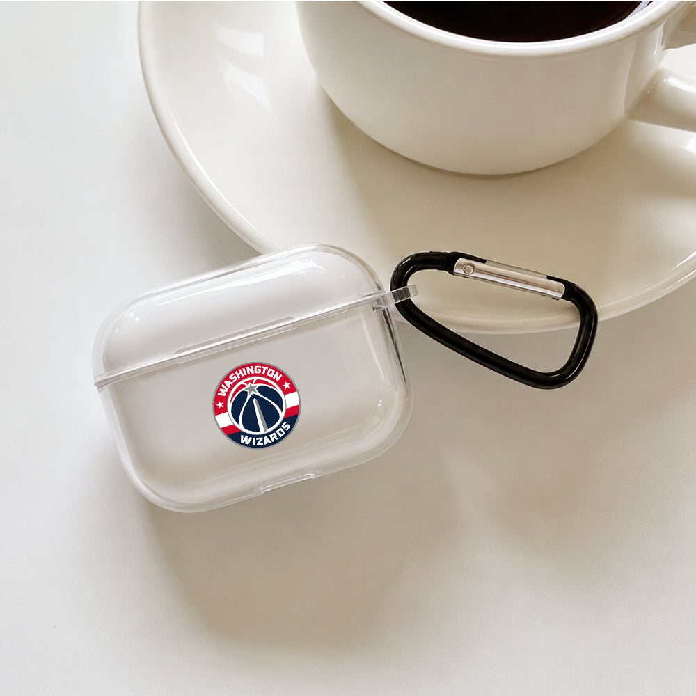 NBA Washington Wizards Symbol Protective Apple AirPods Pro 3 Clear Case | Shockproof Cover