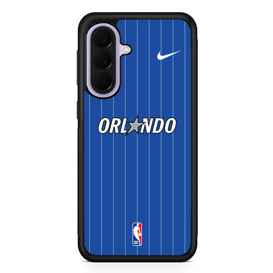 NBA Orlando Magic Blue Nike Samsung Galaxy A37 Case | Samsung Galaxy A37 Rubber Protective Case