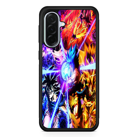 Dragon Ball Super Saiyan Kamehameha Samsung Galaxy A36 Case | Durable Samsung Galaxy A36 Protective Case