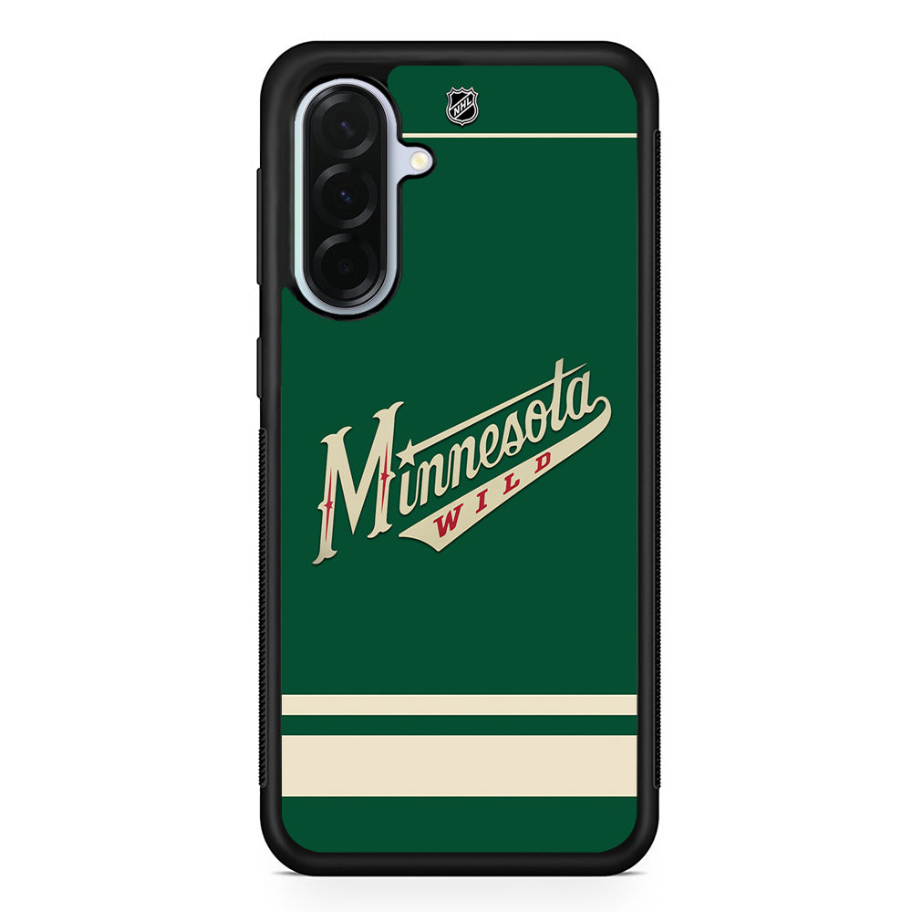 NHL Minnesota Wild Team Samsung Galaxy A36 Case | Durable Samsung Galaxy A36 Protective Case