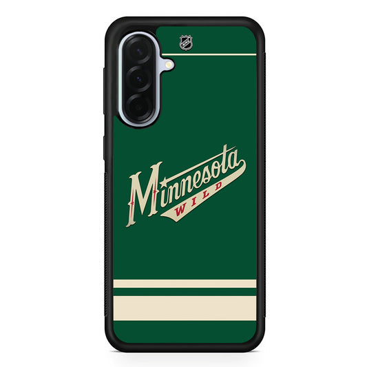 NHL Minnesota Wild Team Samsung Galaxy A36 Case | Durable Samsung Galaxy A36 Protective Case