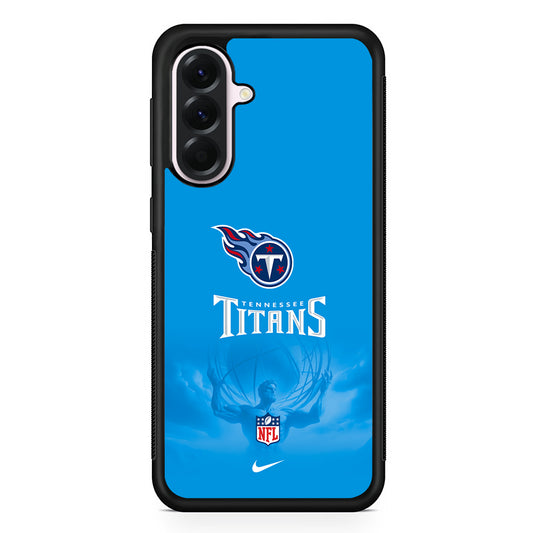 NFL Tennessee Titans Blue Nike Samsung Galaxy A56 Case | Samsung Galaxy A56 Protective Rubber Case