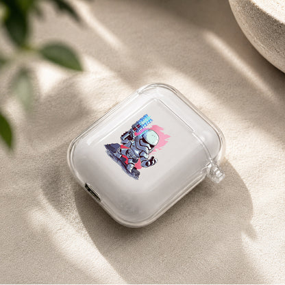 Stormtrooper Star War Cartoon Protective Clear Case Cover For Apple Airpods | Soft Silicone AirPods 1 / 2 Case | Protective Cover