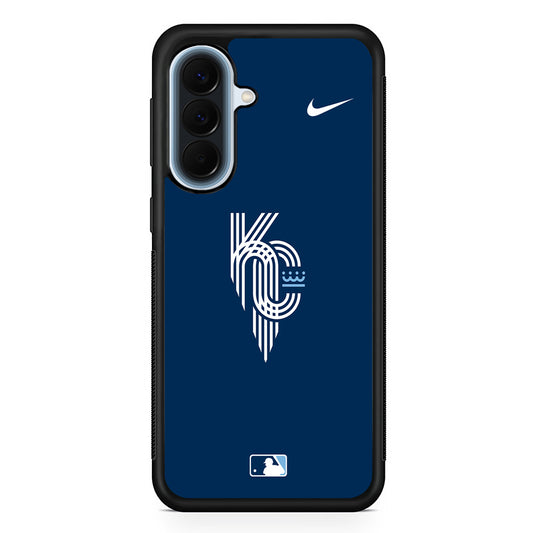 MLB Kansas City Royals Navy Nike Samsung Galaxy A57 Case | Slim Samsung Galaxy A57 Protective Case