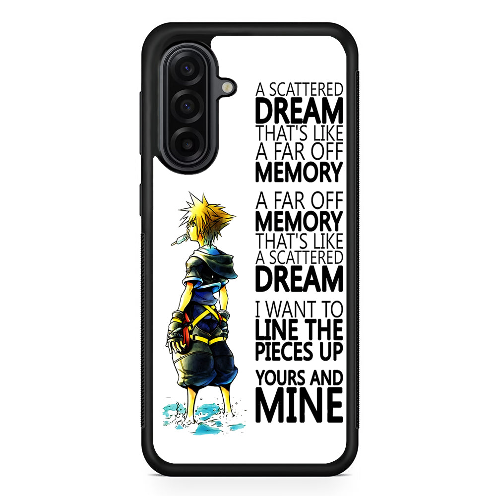 Kingdom Hearts Quote Samsung Galaxy A17 Case | Durable Rubber Samsung Galaxy A17 Phone Case