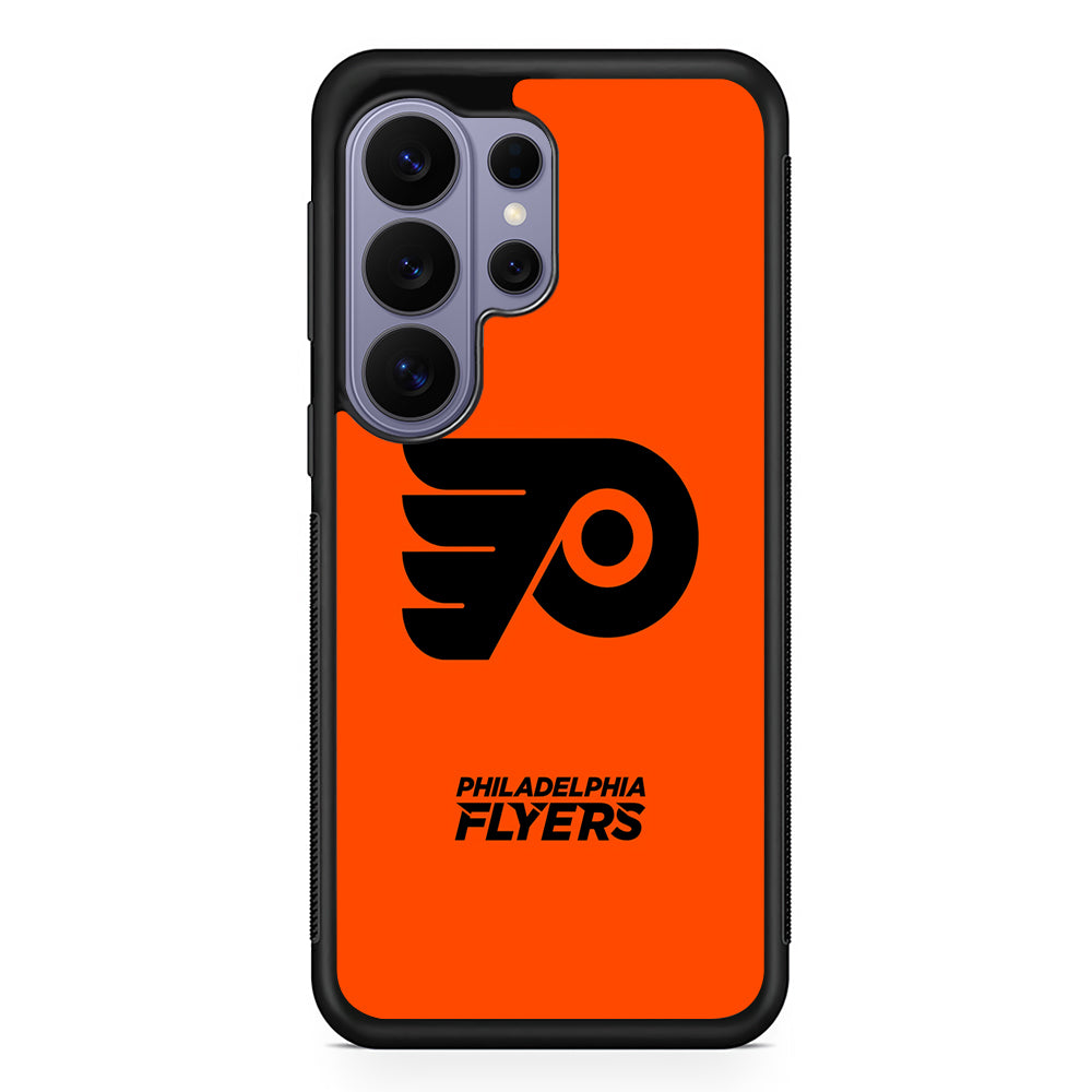 NHL Philadelphia Flyers Orange Samsung Galaxy S26 Ultra Case | Protective Rubber Cover