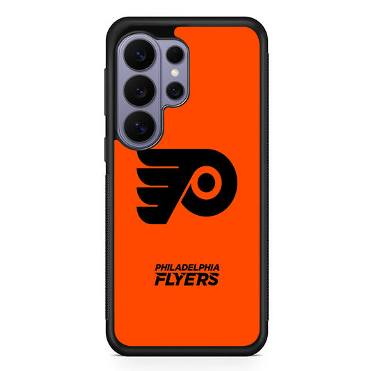 NHL Philadelphia Flyers Orange Samsung Galaxy S26 Ultra Case | Protective Rubber Cover