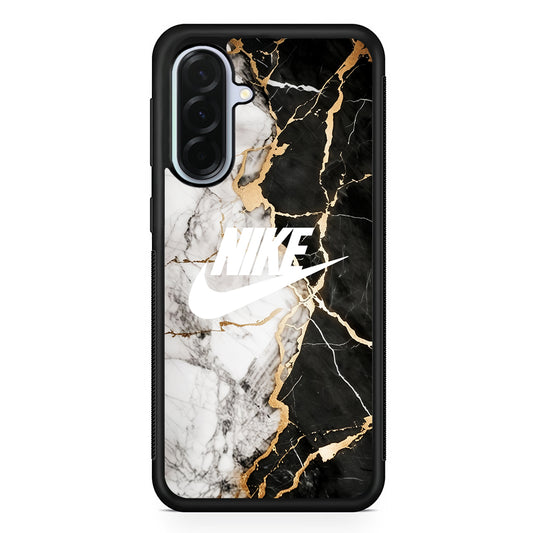 Nike Logo Mix Marble Samsung Galaxy A36 Case | Durable Samsung Galaxy A36 Protective Case