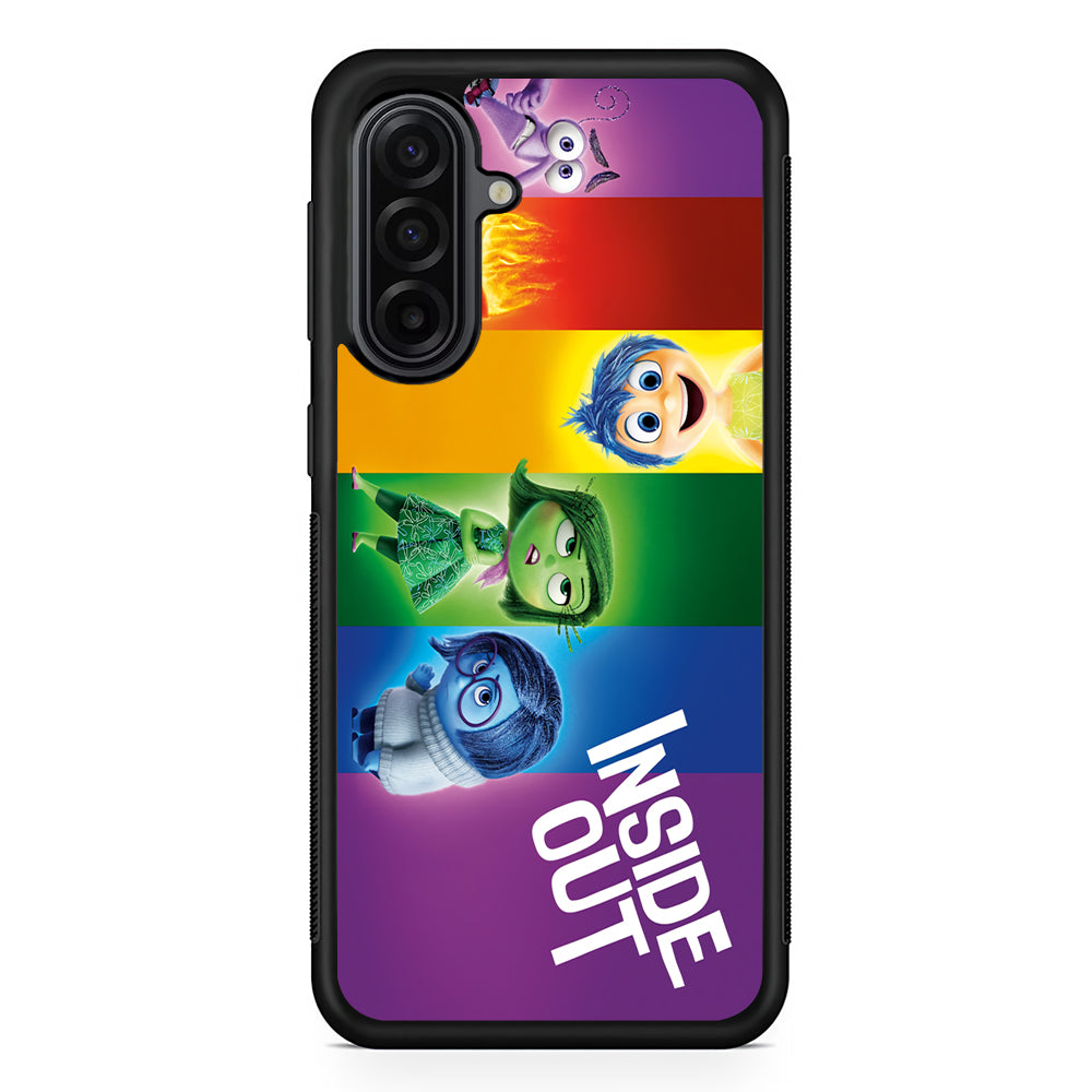 Inside Out Character Samsung Galaxy A17 Case | Durable Rubber Samsung Galaxy A17 Phone Case