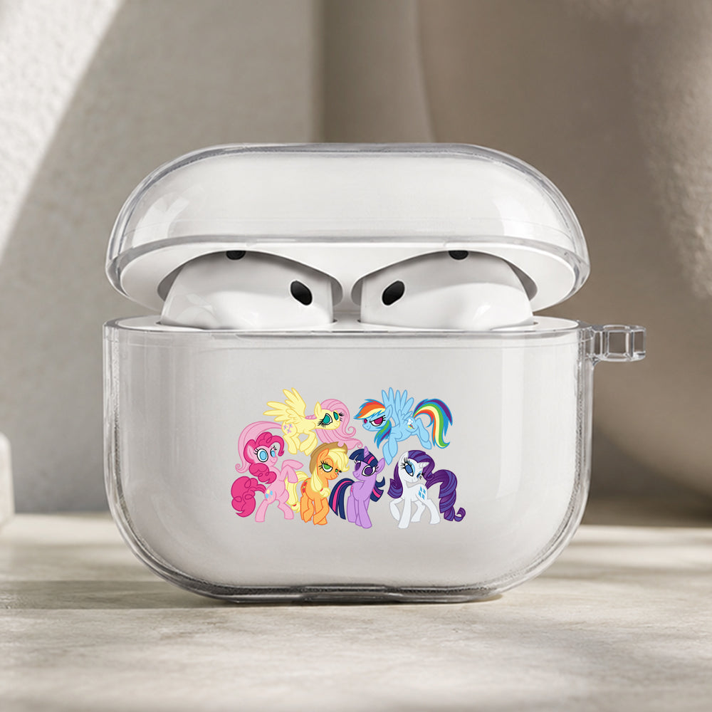 My Little Pony Friendship Protective Apple AirPods Pro 3 Clear Case | Shockproof Cover