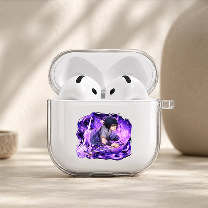 Sasuke Susanoo Power Protective Apple Airpods 4 Clear Case - Durable Clear Protection