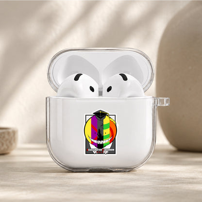 Assassination Classroom Iconic Smile Protective Apple Airpods 4 Clear Case - Durable Clear Protection