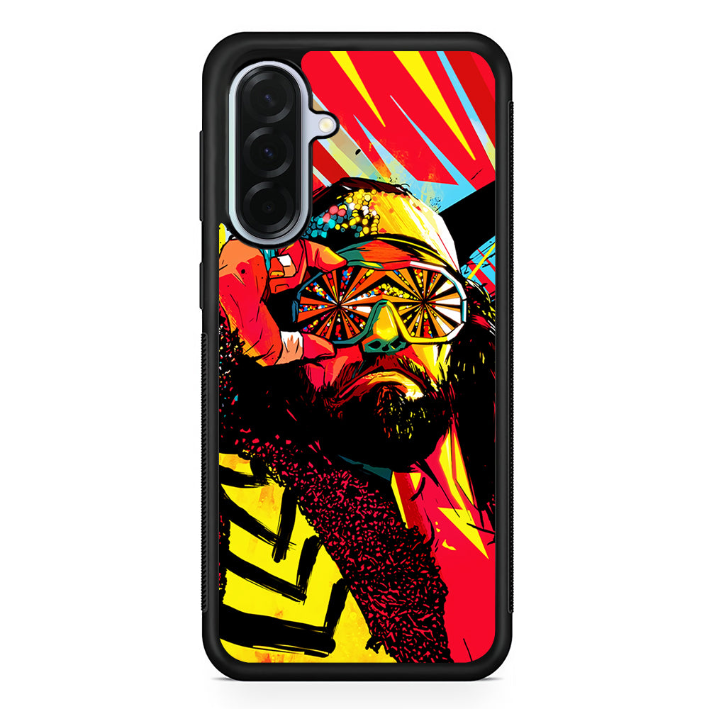 Macho Man Randy Art Samsung Galaxy A36 Case | Durable Samsung Galaxy A36 Protective Case