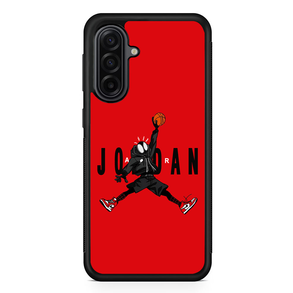 Spiderman Air Jordan Samsung Galaxy A17 Case | Durable Rubber Samsung Galaxy A17 Phone Case