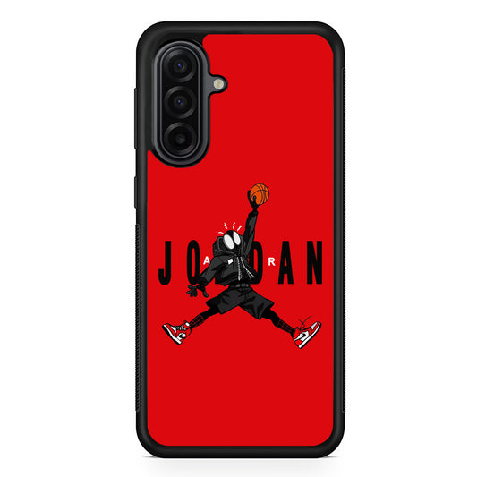 Spiderman Air Jordan Samsung Galaxy A17 Case | Durable Rubber Samsung Galaxy A17 Phone Case