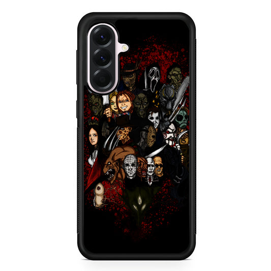 Horror Movie Character Samsung Galaxy A56 Case | Samsung Galaxy A56 Protective Rubber Case