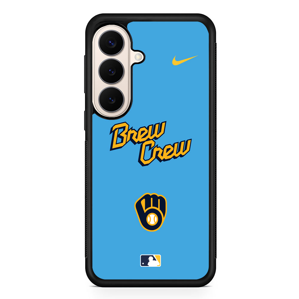 MLB Milwaukee Brewers Blue Nike Samsung Galaxy S26 Case – Slim Protective Phone Cover