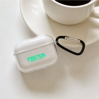Stranger Things Quotes Protective Apple AirPods Pro 3 Clear Case | Shockproof Cover