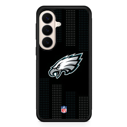 NFL Philadelphia Eagles Dot Pattern Samsung Galaxy S26 Case | Durable Protective Rubber Cover