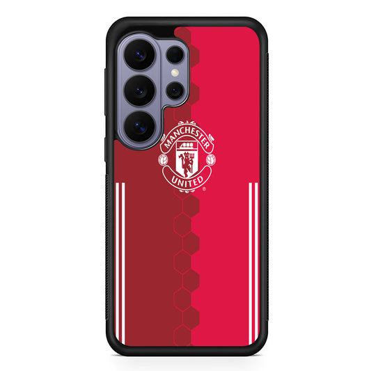 FB Manchester United Samsung Galaxy S26 Ultra Case | Protective Rubber Cover