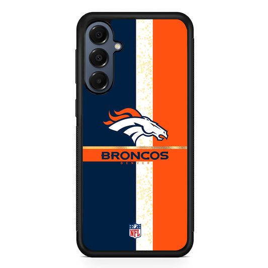 NFL Denver Broncos Team Logo Samsung Galaxy A16 Case | Slim Protective Cover for Samsung Galaxy A16