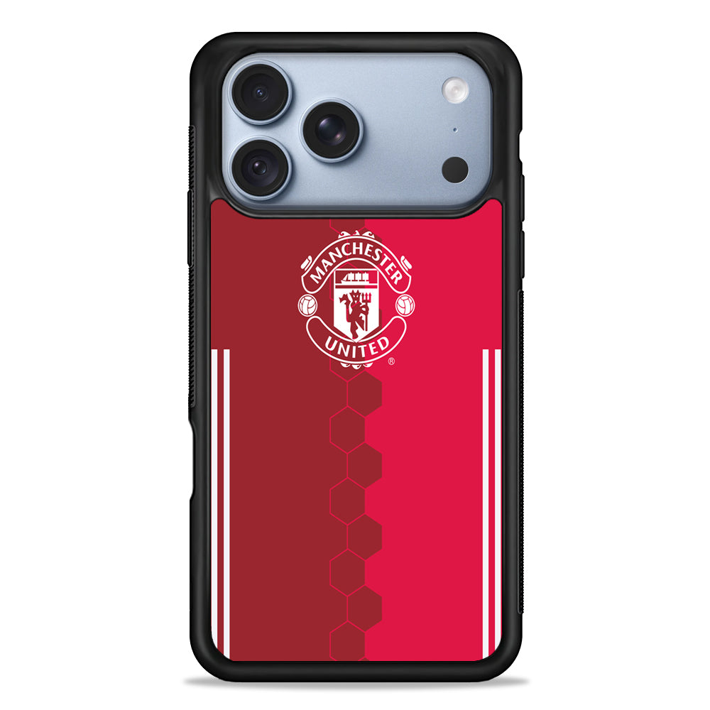 FB Manchester United iPhone 18 Pro Case - iPhone 18 Pro Silicone Case