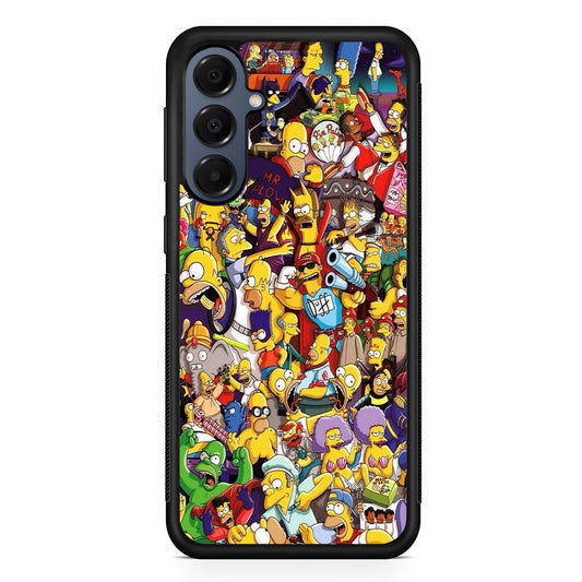Simpson All Character Samsung Galaxy A16 Case | Slim Protective Cover for Samsung Galaxy A16