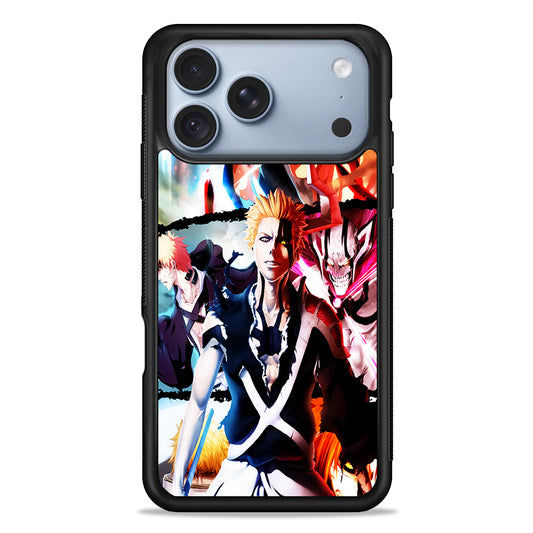 Bleach Ichigo Kurosaki Collage iPhone 18 Pro Case - iPhone 18 Pro Silicone Case