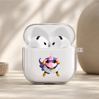 Dragon Ball Z Fat Majin Buu Protective Apple Airpods 4 Clear Case - Durable Clear Protection