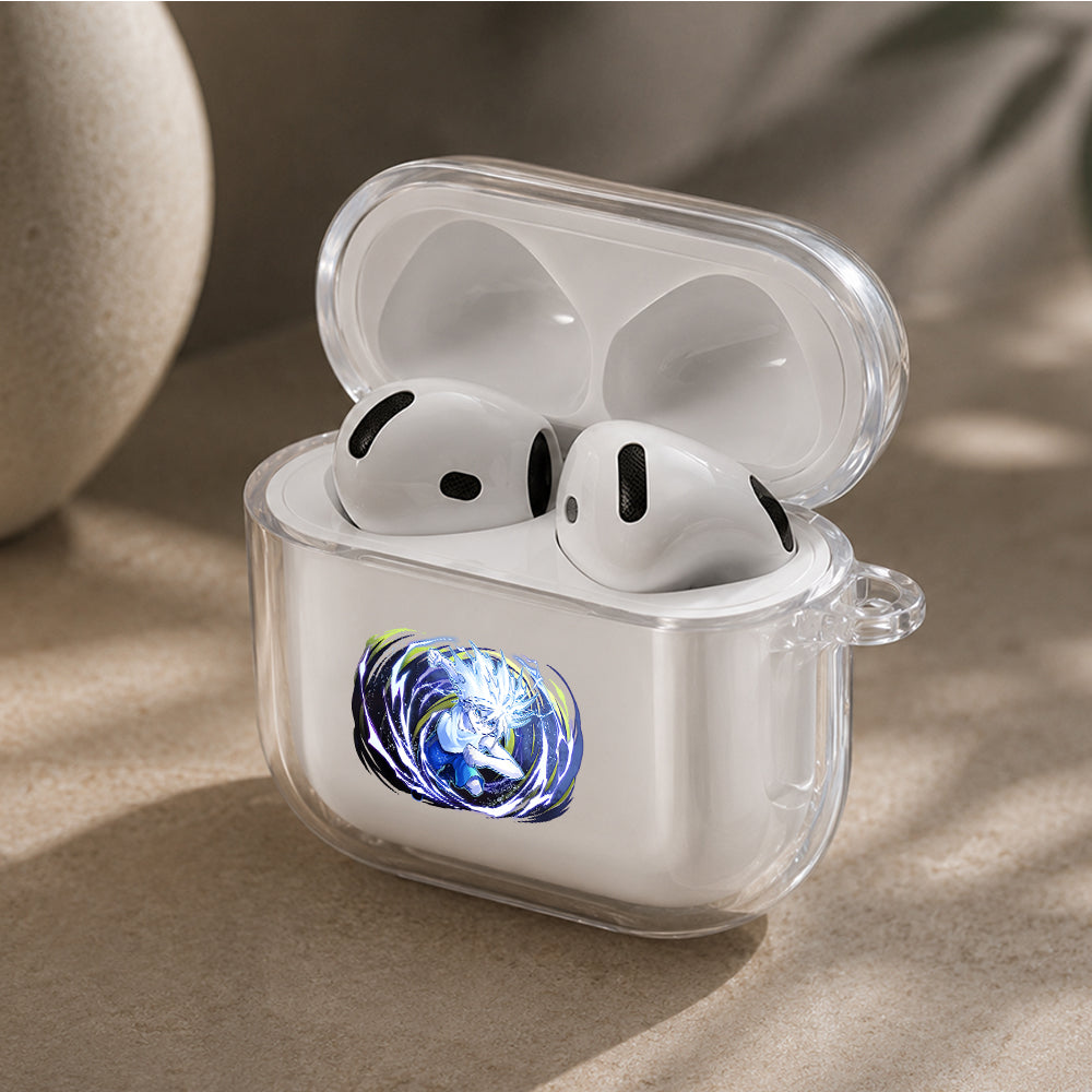 Hunter x Hunter Killua Evolution Protective Apple Airpods 4 Clear Case - Durable Clear Protection