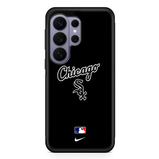 MLB Chicago White Sox Black Nike Samsung Galaxy S26 Ultra Case | Slim Durable Protective Cover