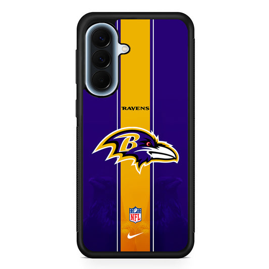 NFL Baltimore Ravens Navy Nike Samsung Galaxy A57 Case | Slim Samsung Galaxy A57 Protective Case