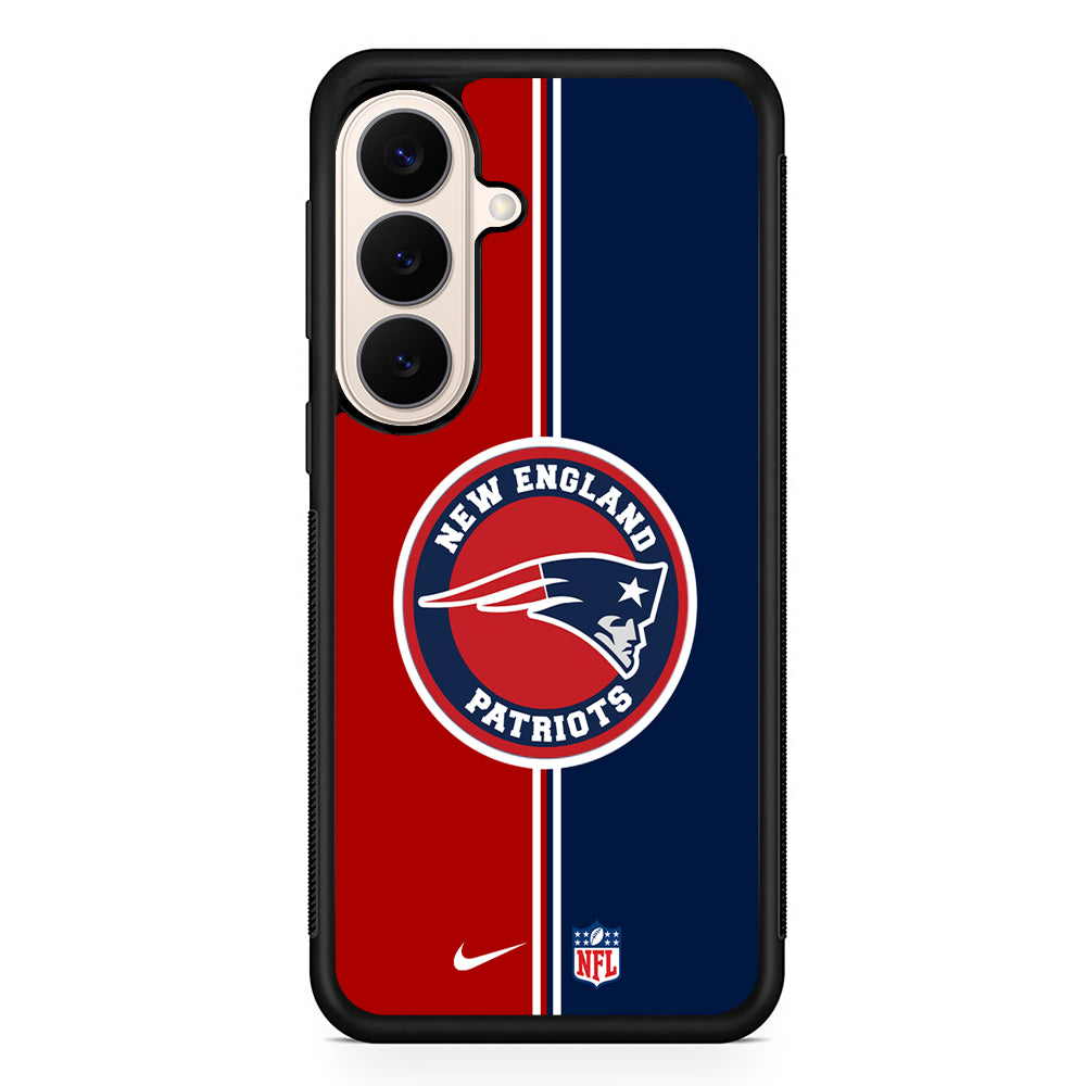 NFL New England Patriots Nike Logo Samsung Galaxy S26 Case – Slim Protective Phone Cover