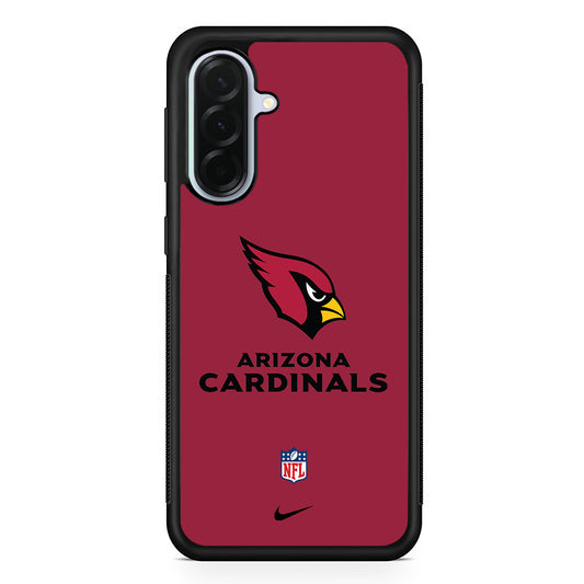 NFL Arizona Cardinals Red Nike Samsung Galaxy A36 Case | Durable Samsung Galaxy A36 Protective Case