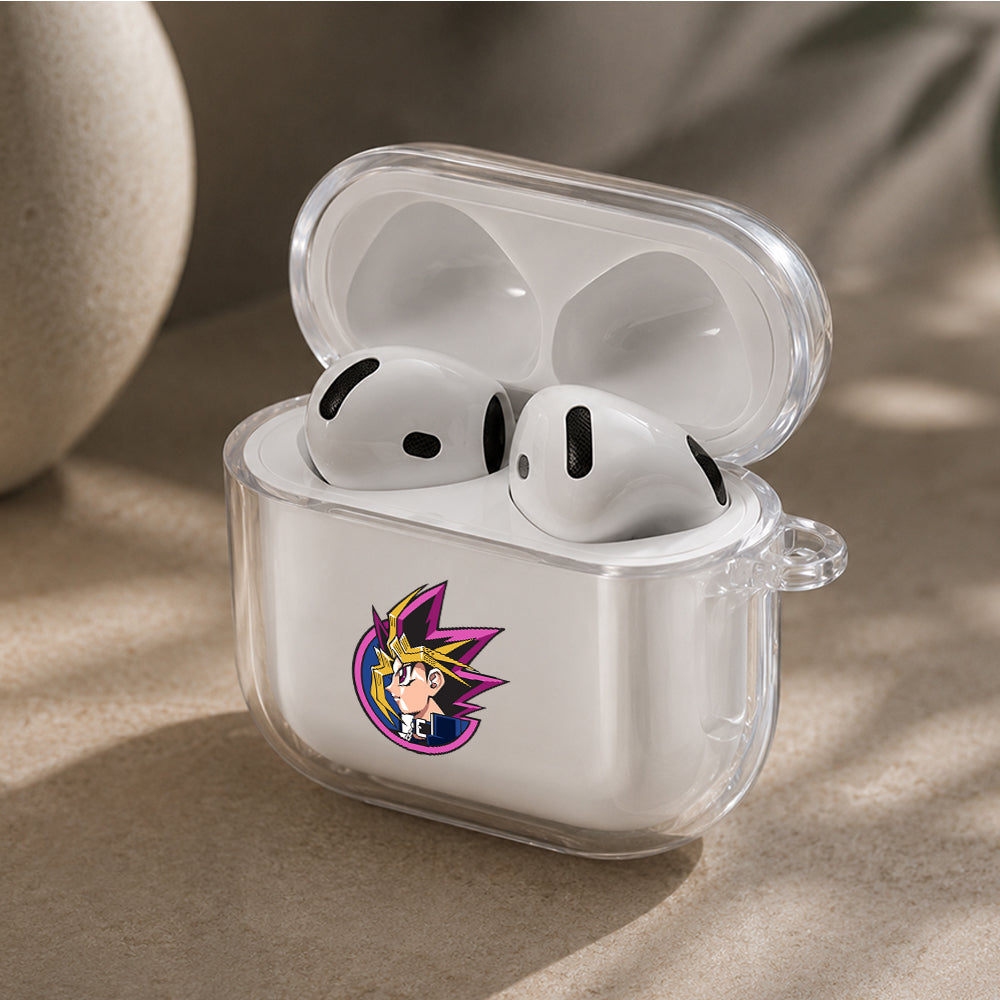 Yu-Gi-Oh Yugi Ultimate Duel Protective Apple Airpods 4 Clear Case - Durable Clear Protection