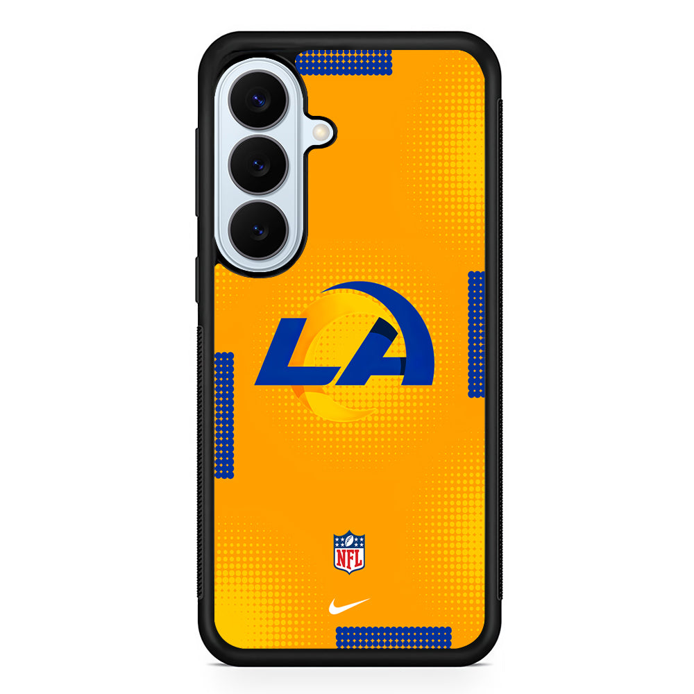NFL Los Angeles Rams Nike Samsung Galaxy S26 Plus Case | Lightweight Protective Phone Cover