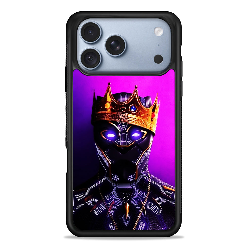 The King Black Panther iPhone 18 Pro Case - iPhone 18 Pro Silicone Case