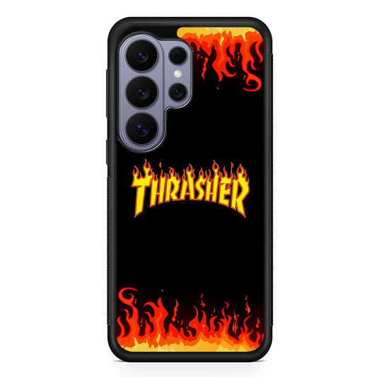 Thrasher in Fire Samsung Galaxy S26 Ultra Case | Slim Durable Protective Cover
