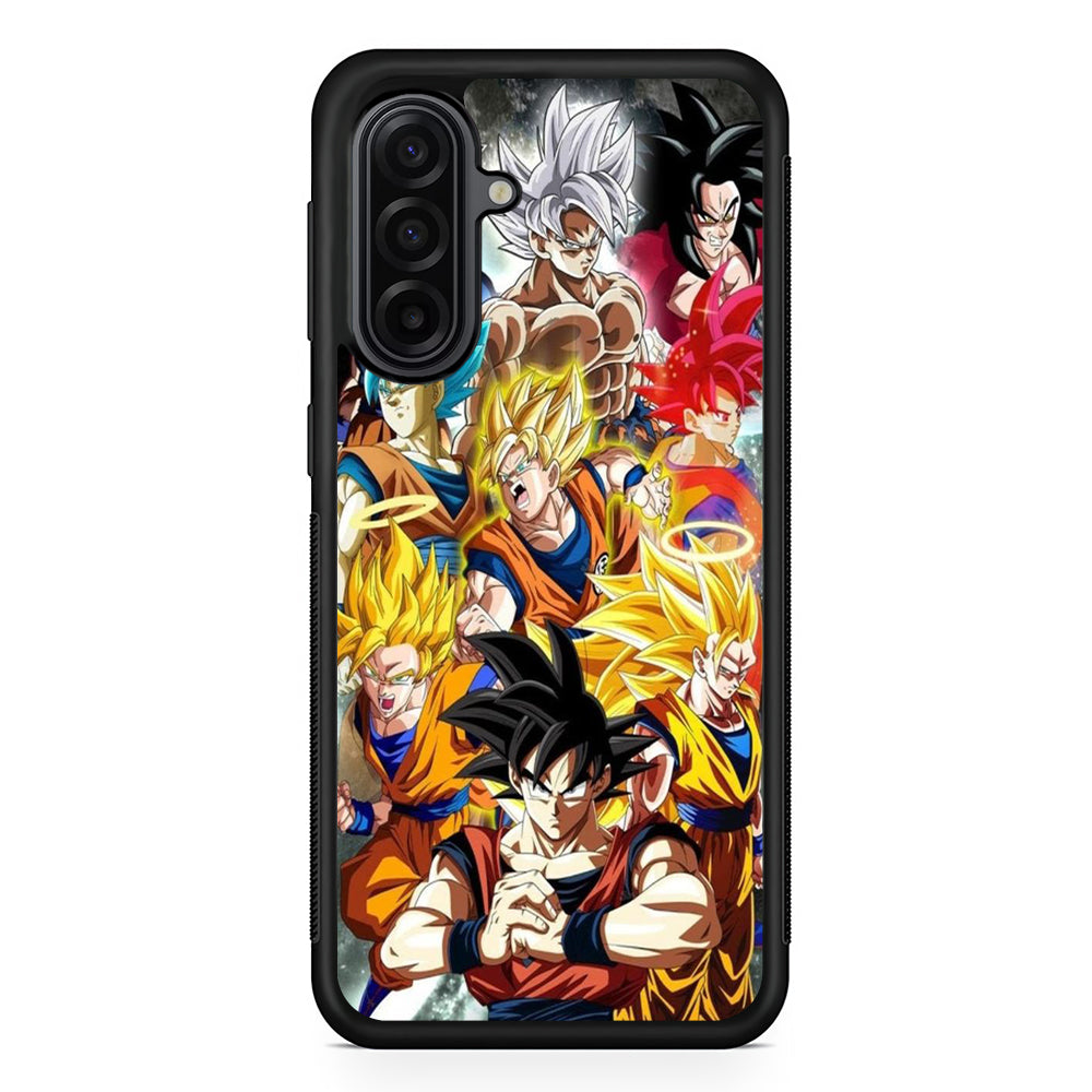 Dragon Ball - Goku 006 Samsung Galaxy A17 Case | Durable Rubber Samsung Galaxy A17 Phone Case