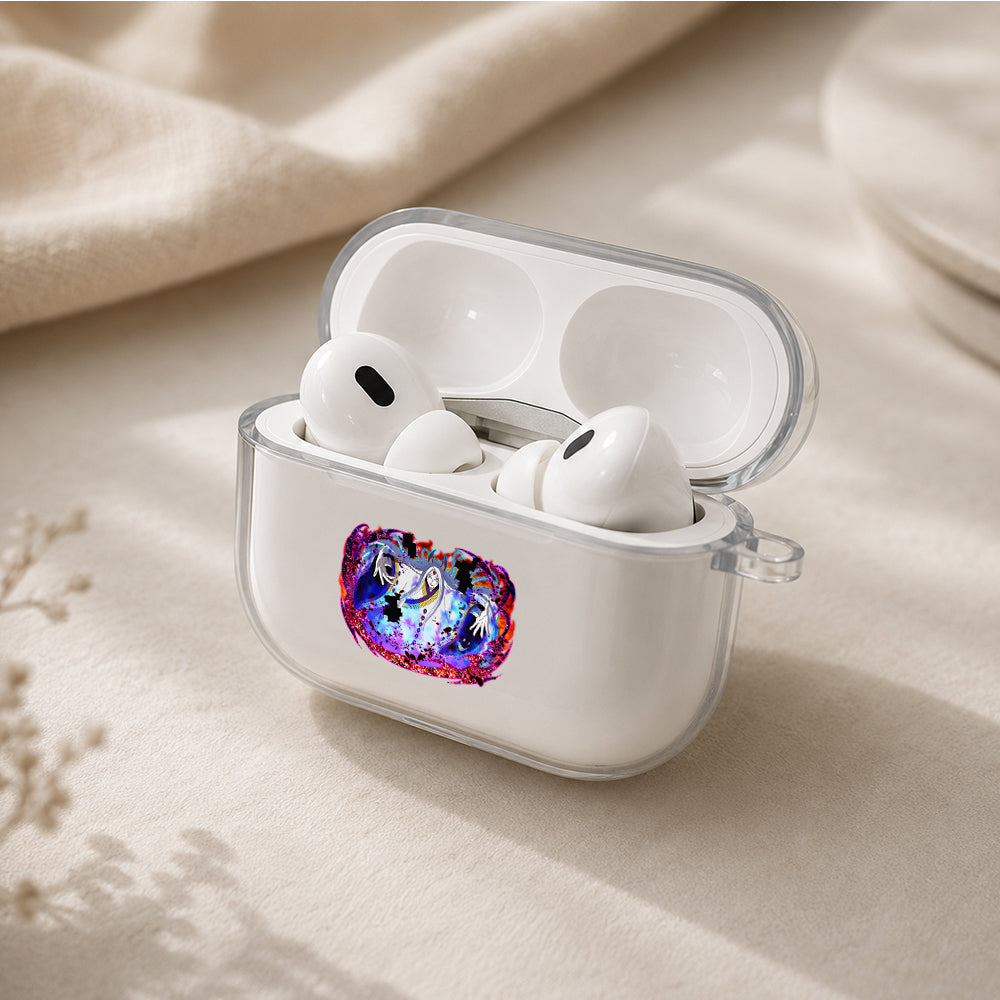 Kaguya Progenitor Of Curses Protective Apple AirPods Pro 3 Clear Case | Shockproof Cover